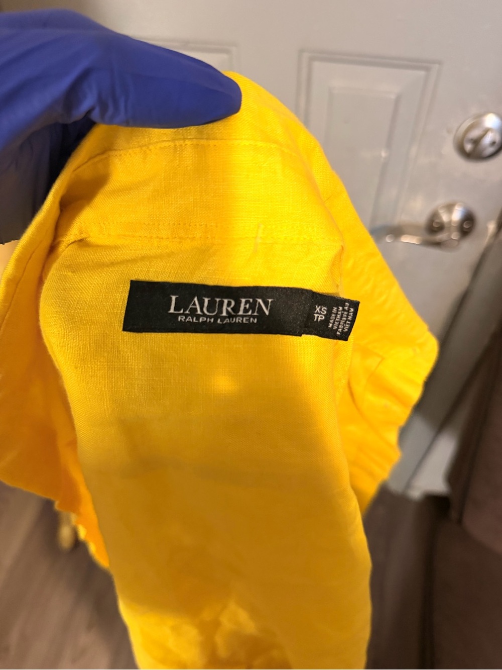 Ralph Lauren Bright Yellow Button-Down Shirt - Picture 3 of 7